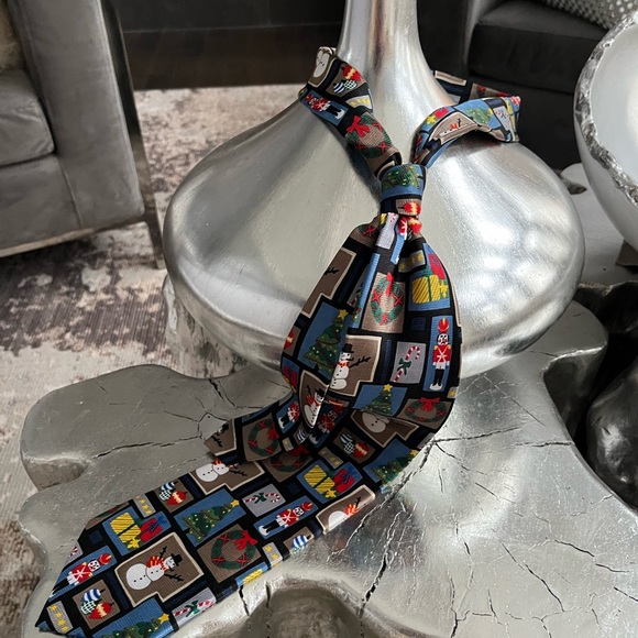 Mens Christmas tie extra nice by ho ho ho - Picture 3 of 10